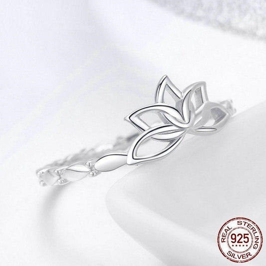 Lotus Ring S925