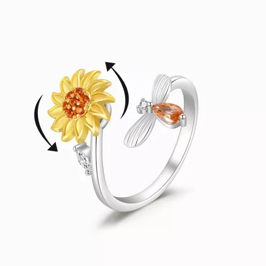 Sunflower Ring to My Daughter