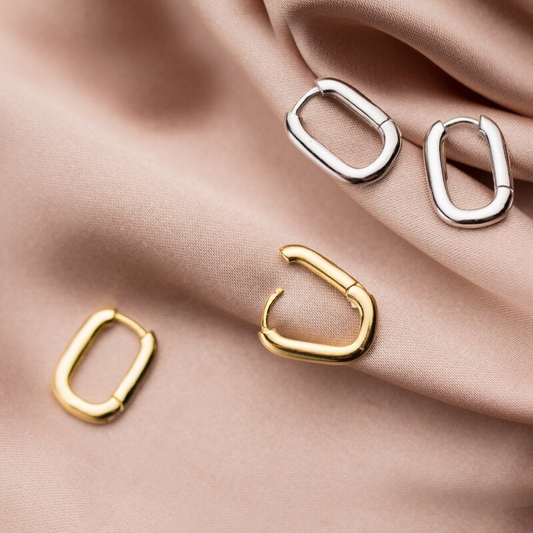 O-shaped Hoop Earrings