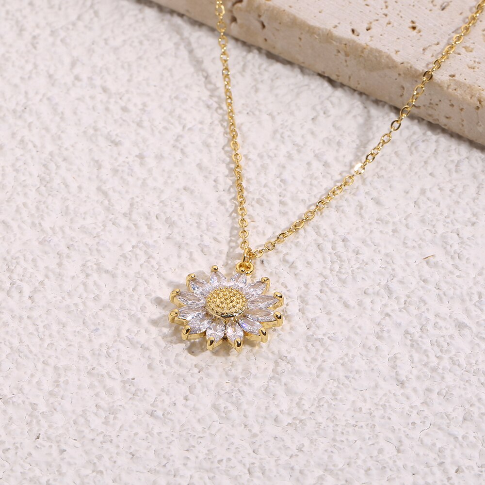 Sunflower Necklace