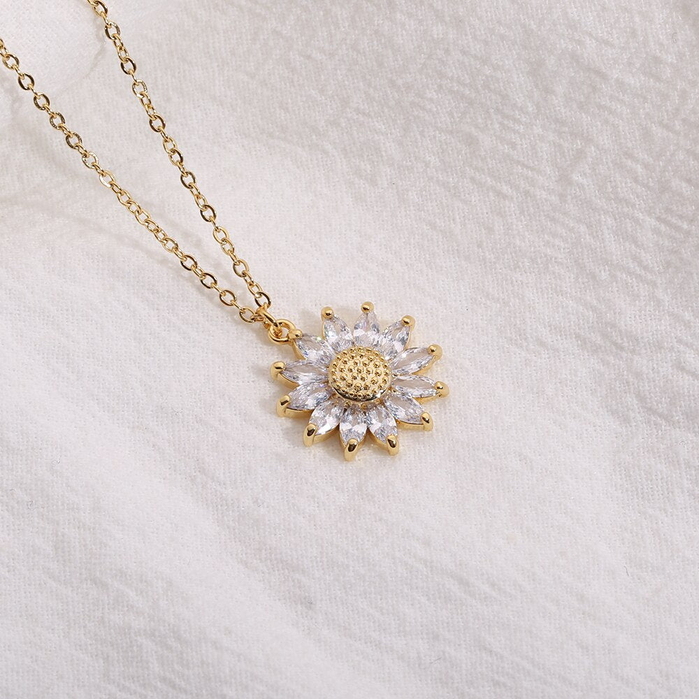 Sunflower Necklace