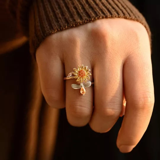 Sunflower Ring to My Daughter