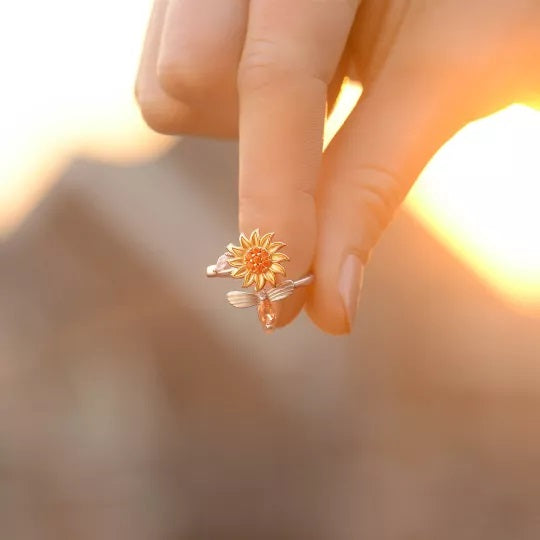 Sunflower Ring to My Daughter