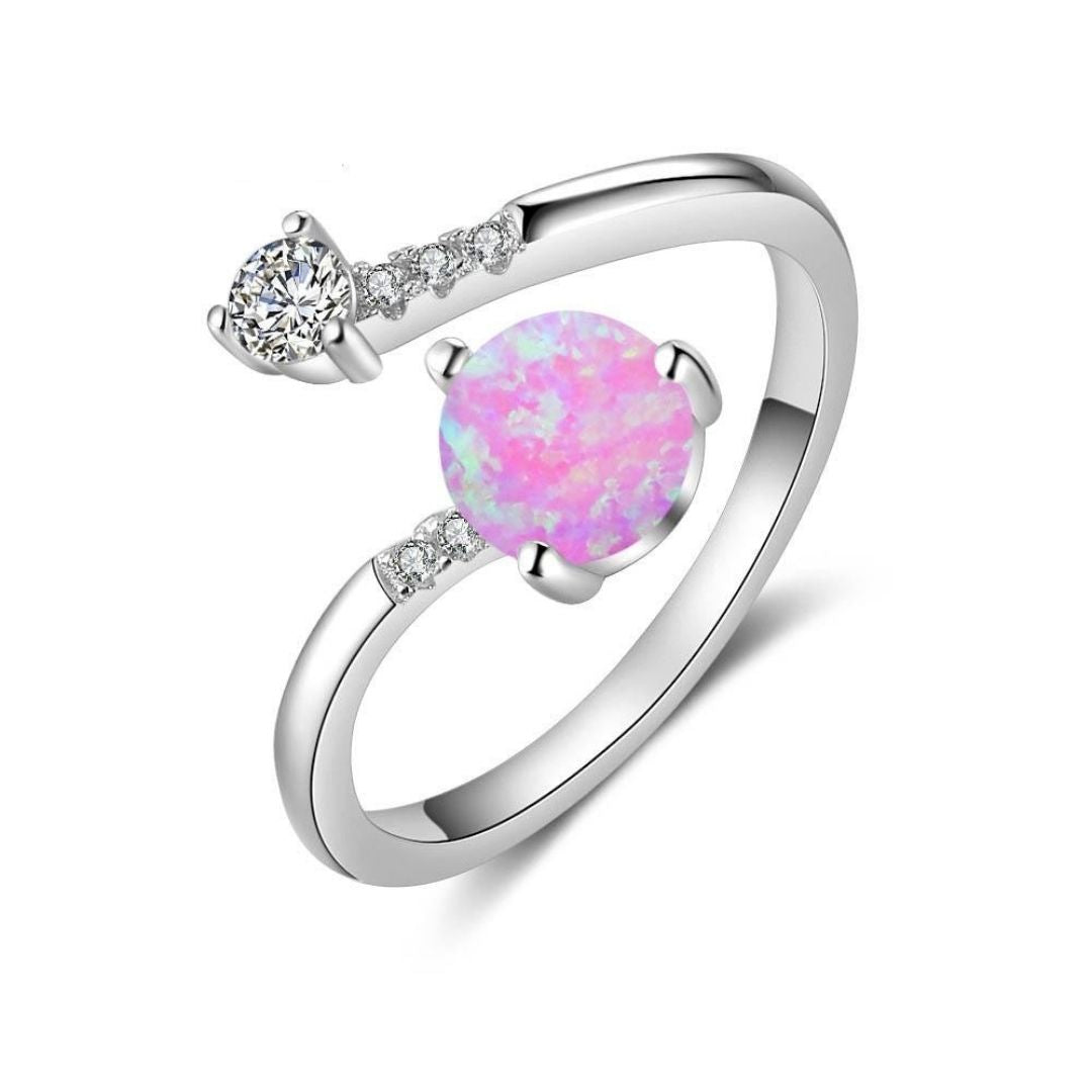 Opal Birthstone ring S925 Silver