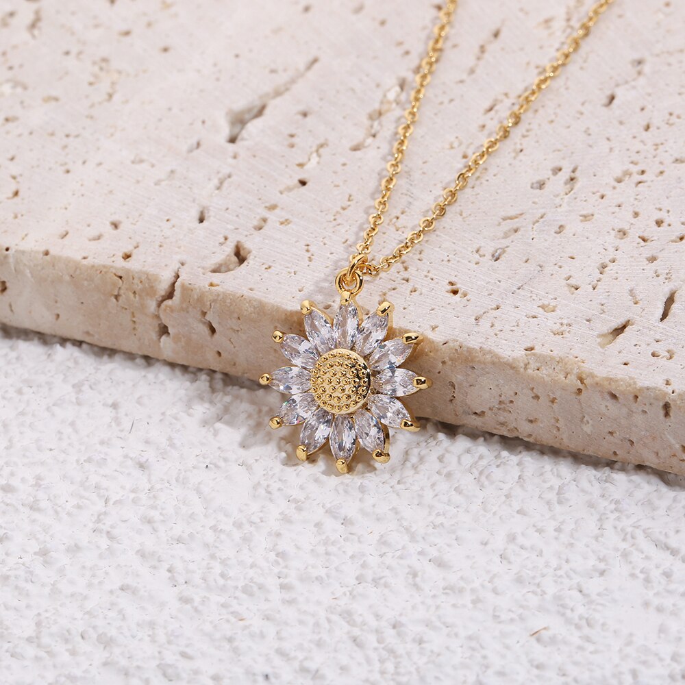 Sunflower Necklace