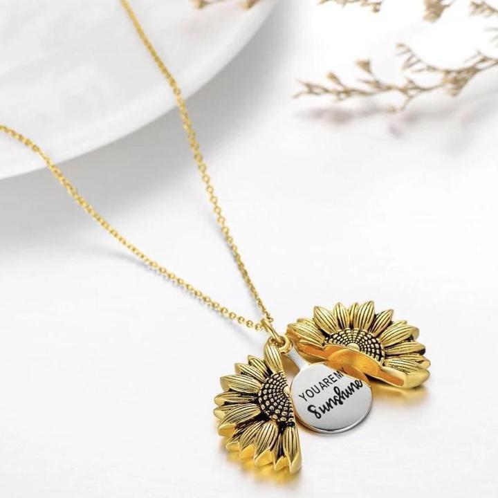 "You Are My Sunshine" Necklace Pendant