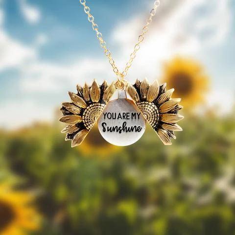 "You Are My Sunshine" Necklace Pendant